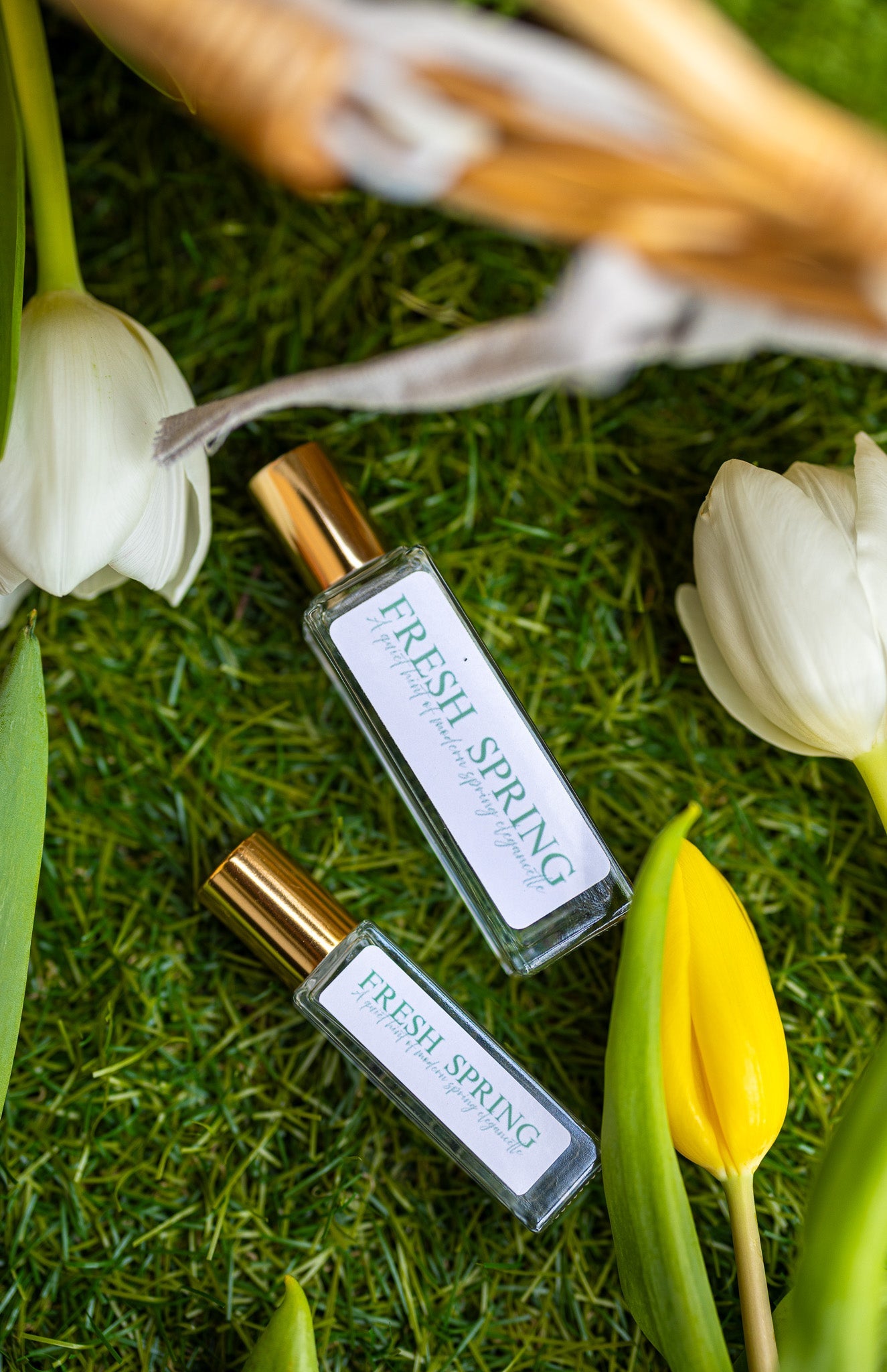 Fresh Spring Pulse Point – Natural Floral Perfume Roll-On for Women | Light Spring Scent