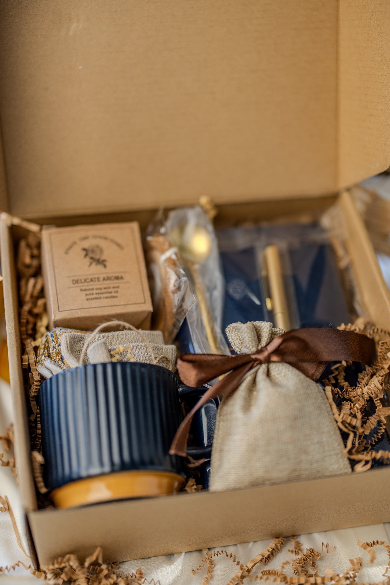 Self Care Gift Box for Women – Cozy “Hug in a Box” Care Package | Encouragement & Holiday Gift