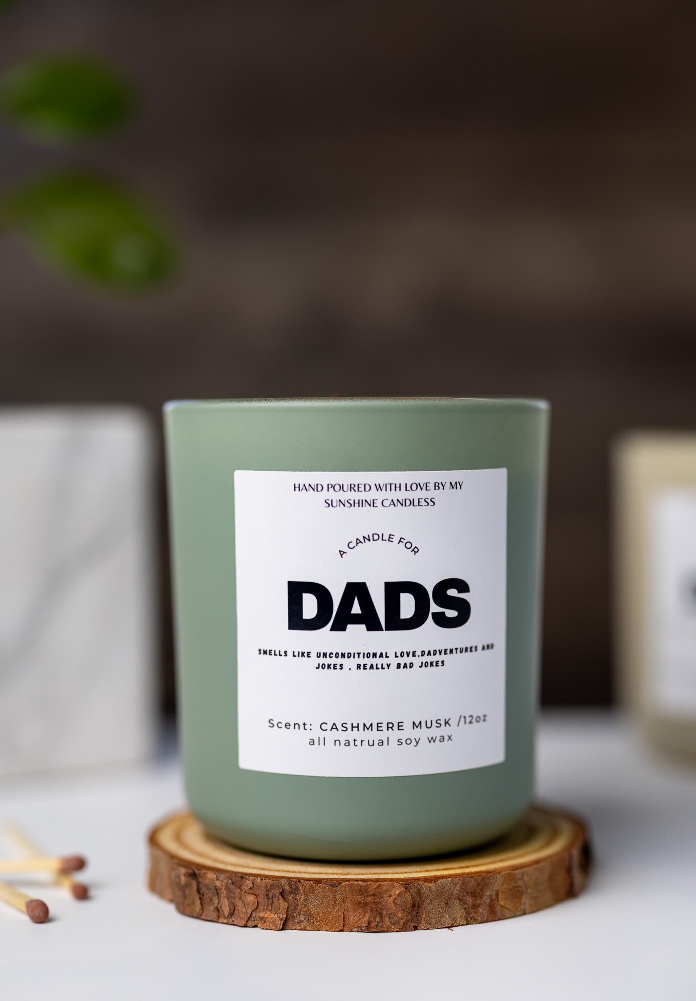 Funny Father’s Day Candle – Gift for Dad, Husband or Father