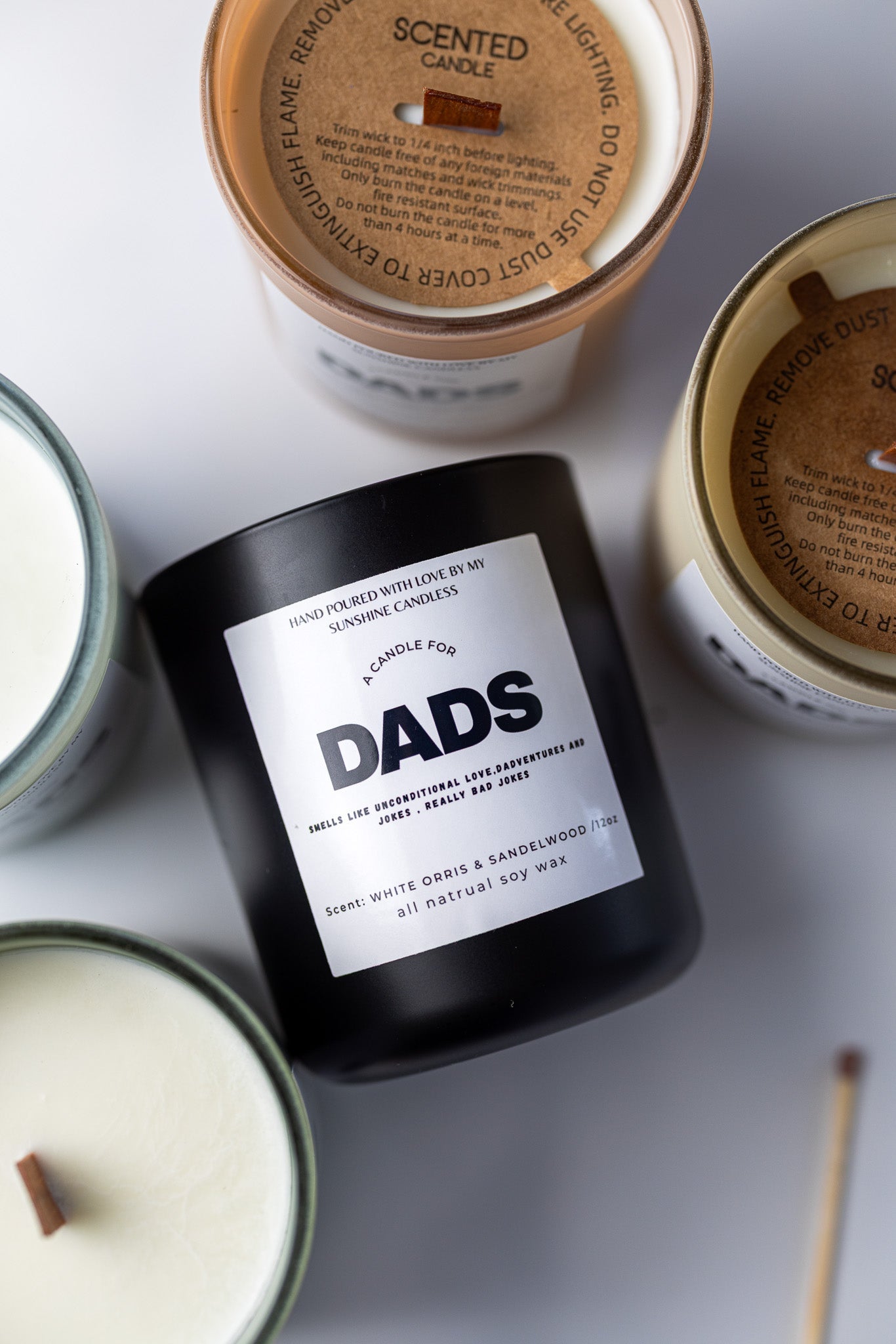 Funny Father’s Day Candle – Gift for Dad, Husband or Father
