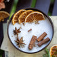 Coconut Candle Bowl – Custom Scented Fall Candle, Holiday Home Decor Gift