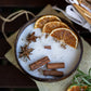 Coconut Candle Bowl – Custom Scented Fall Candle, Holiday Home Decor Gift