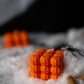 Halloween Pumpkin Soy Candle – Face Bubble Pumpkin Candle, Spooky Décor