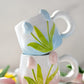 Hand-Painted 3D Tulip Ceramic Coffee Mug (400ml) – Colorful Floral Tea Cup