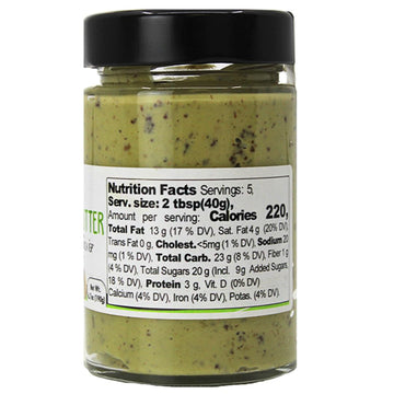 Gusto Etna Pistachio Butter with Chocolate Crumbles - 28% Pistachio,  6.7 oz(190g)
