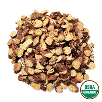 Licorice Root, Chinese (Cultivated) - Glycyrrhiza uralensis Radix - Gan Cao (Zai Pei) - Organic Grade