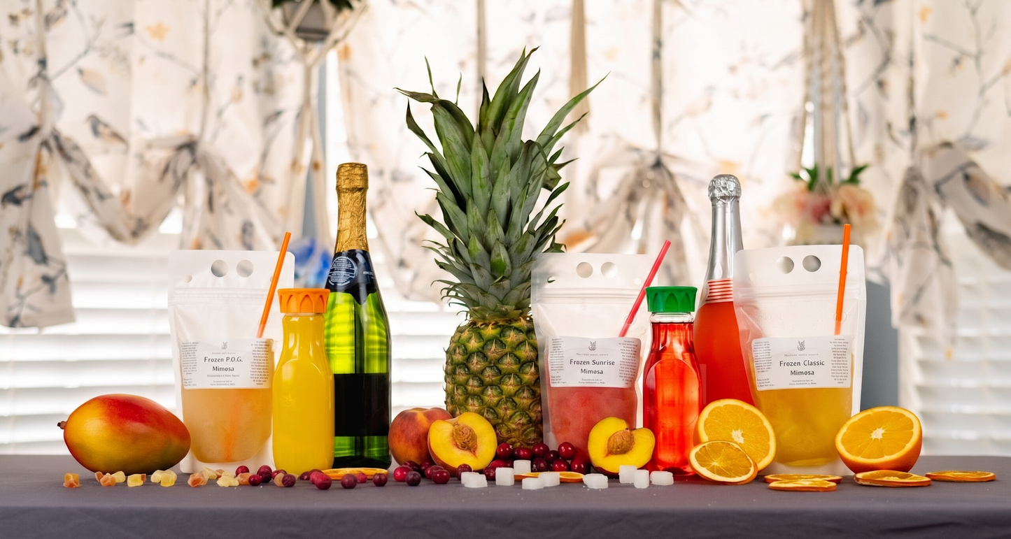 Frozen Mimosa Slushie Pouches