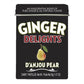 Big Sky Ginger Delights in Spiced Chai, Blood Orange, Mango, or D'Anjou Pear