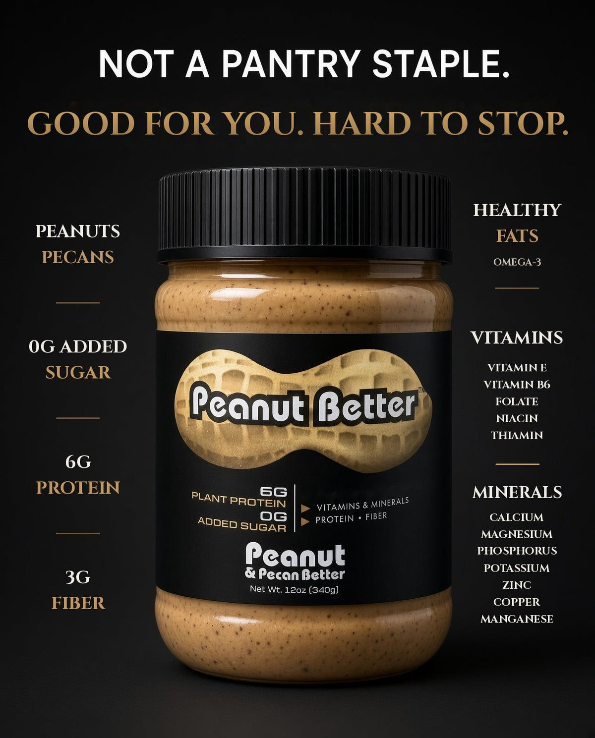 Peanut Better Two 12oz Jars