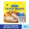 Gorton Crunchy Breaded Fish 100% Whole Fish Fillets (Not Minced), Wild Caught Alaskan Pollock With Crunchy Panko Breadcrumbs, Fr