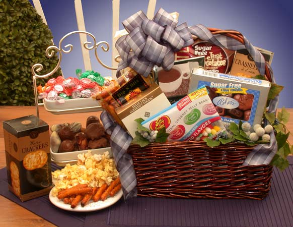 Organic Stores Gift Baskets Simply Sugar Free Gift Basket