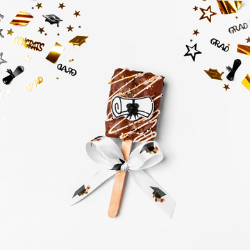 Graduation Rice Krispies Pop
