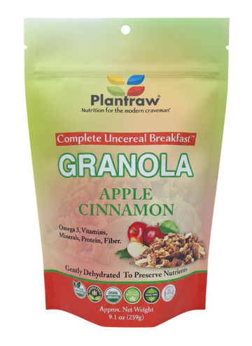 Granola - Apple Cinnamon (Grain-free, gluten-free with neither added sugar nor sweeteners)