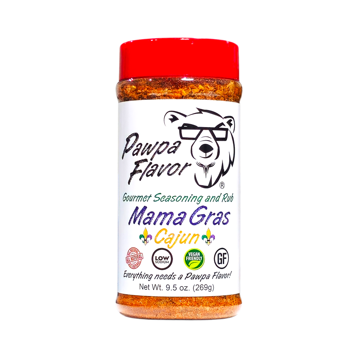 Pawpa Flavor Mama Gras - Mild Cajun