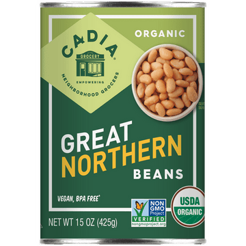 Great Northern Beans, Organic, Cadia