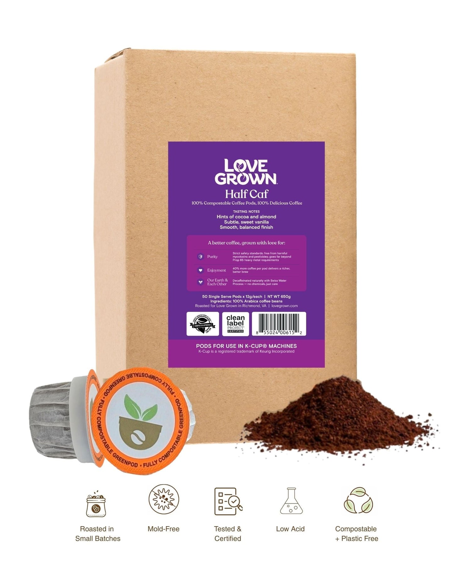 Compostable Coffee Pods for Keurig® Machines