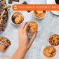 Carbolicious Marble Muffin Home-Style Low-Carb Sugar Free - 6 Pack - 3g Net Carbs per Muffin