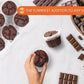 Carbolicious Chocolate Muffin Low-Carb Sugar-Free - 6 Pack - Only 3g Net Carbs per Muffin!
