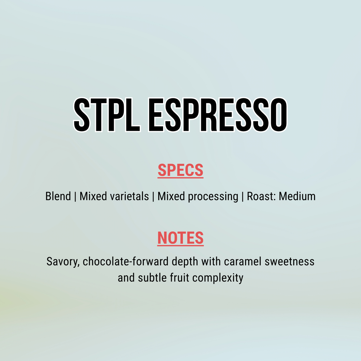 STPL Espresso
