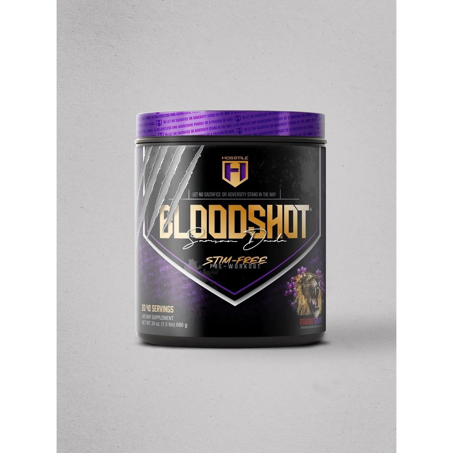 Hosstile Bloodshot Non-Stim Pump Pre-Workout
