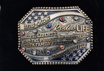 American 250th Anniversary Buckle