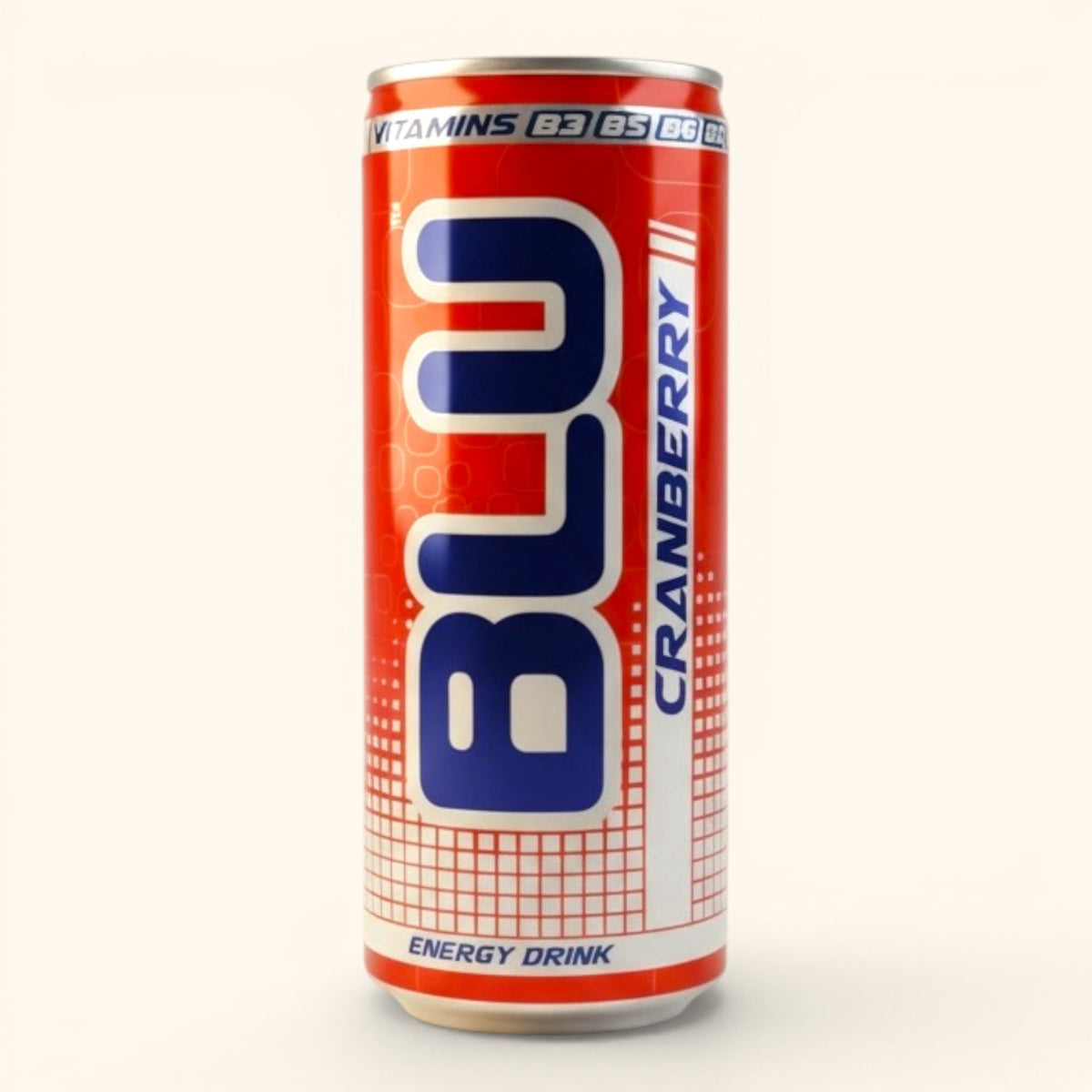 BLU DAY Cranberry Energy Drink 250ml Can
