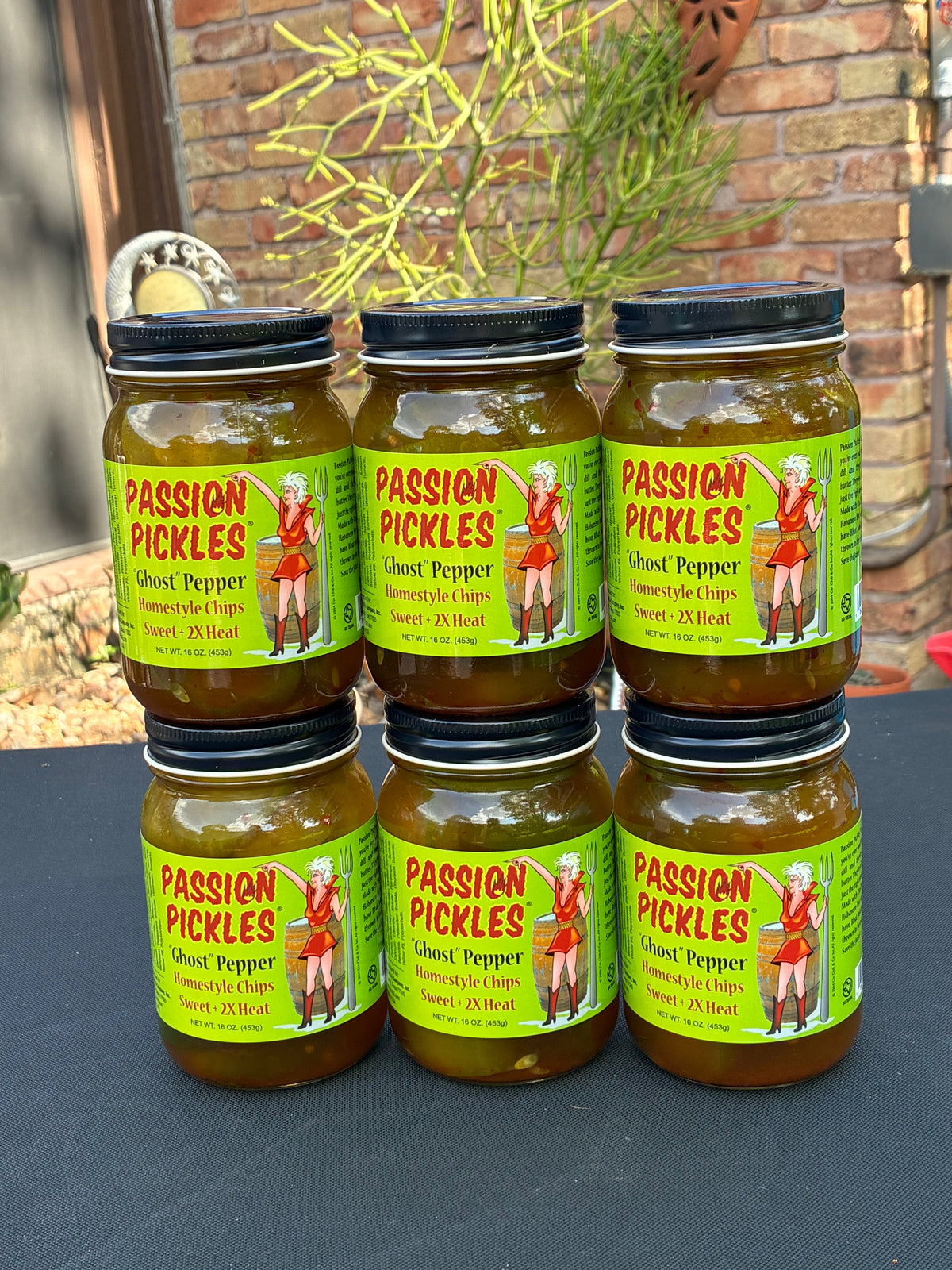 Passion Pickles® Ghost Pepper Flavored Extra Spicy Pickles