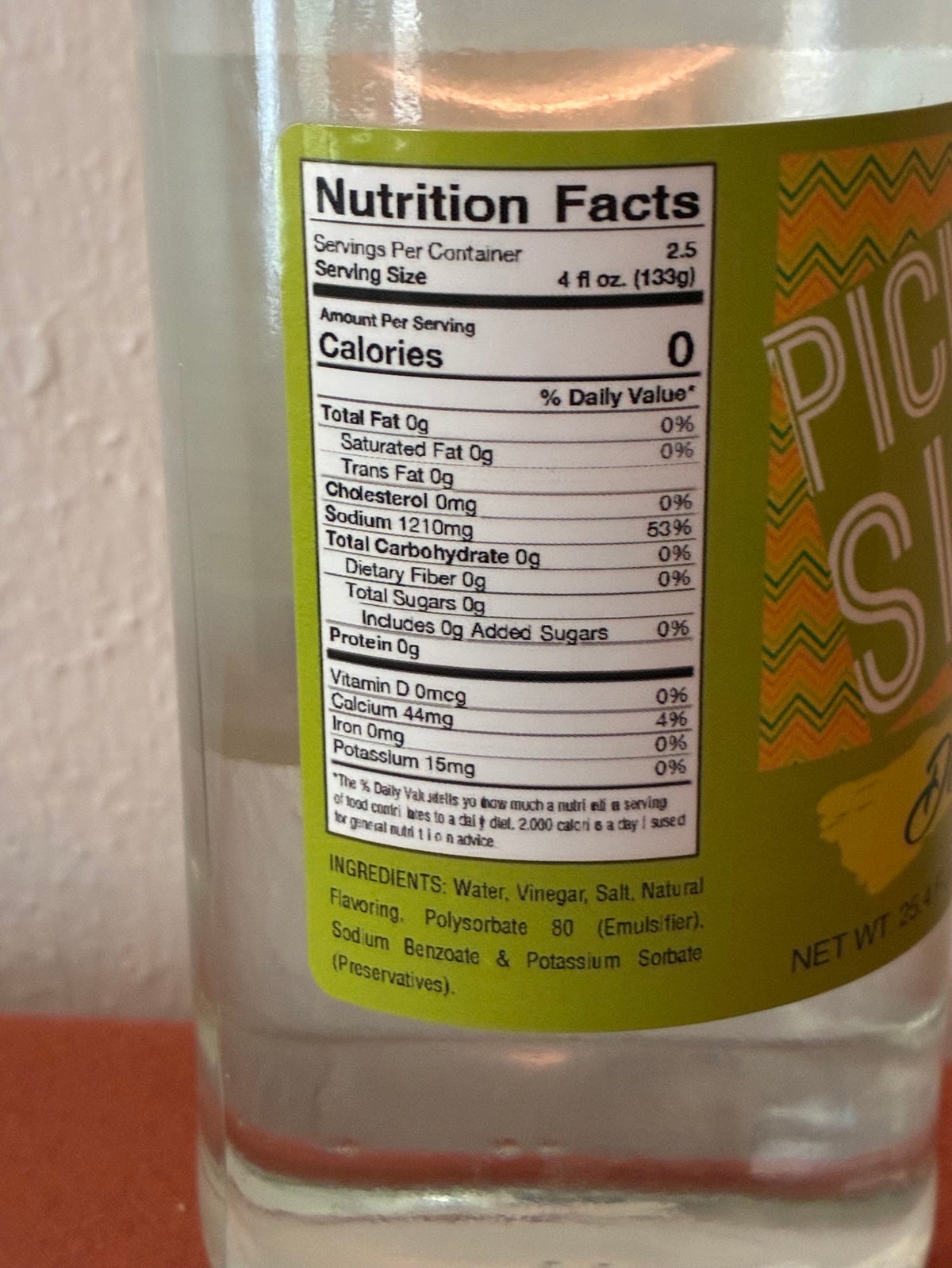 PICKLE SIPS® - DILL 25.4 fl oz (750 ml)