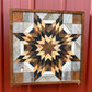 Amish Handmade Barn Quilt Wall Art – Reclaimed Barn Wood – 20.75” x 20.75”