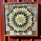 Amish Handmade Barn Quilt Wall Art – Reclaimed Barn Wood – 20.75” x 20.75”