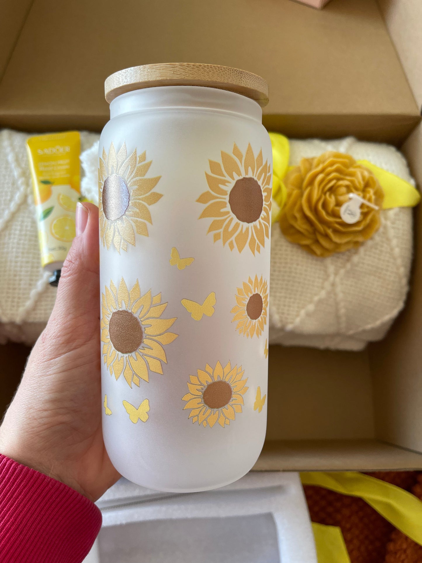 New Mom Care Package: Pink Box with Candle, Mama Mug & More - Ideal Baby Shower Gift
