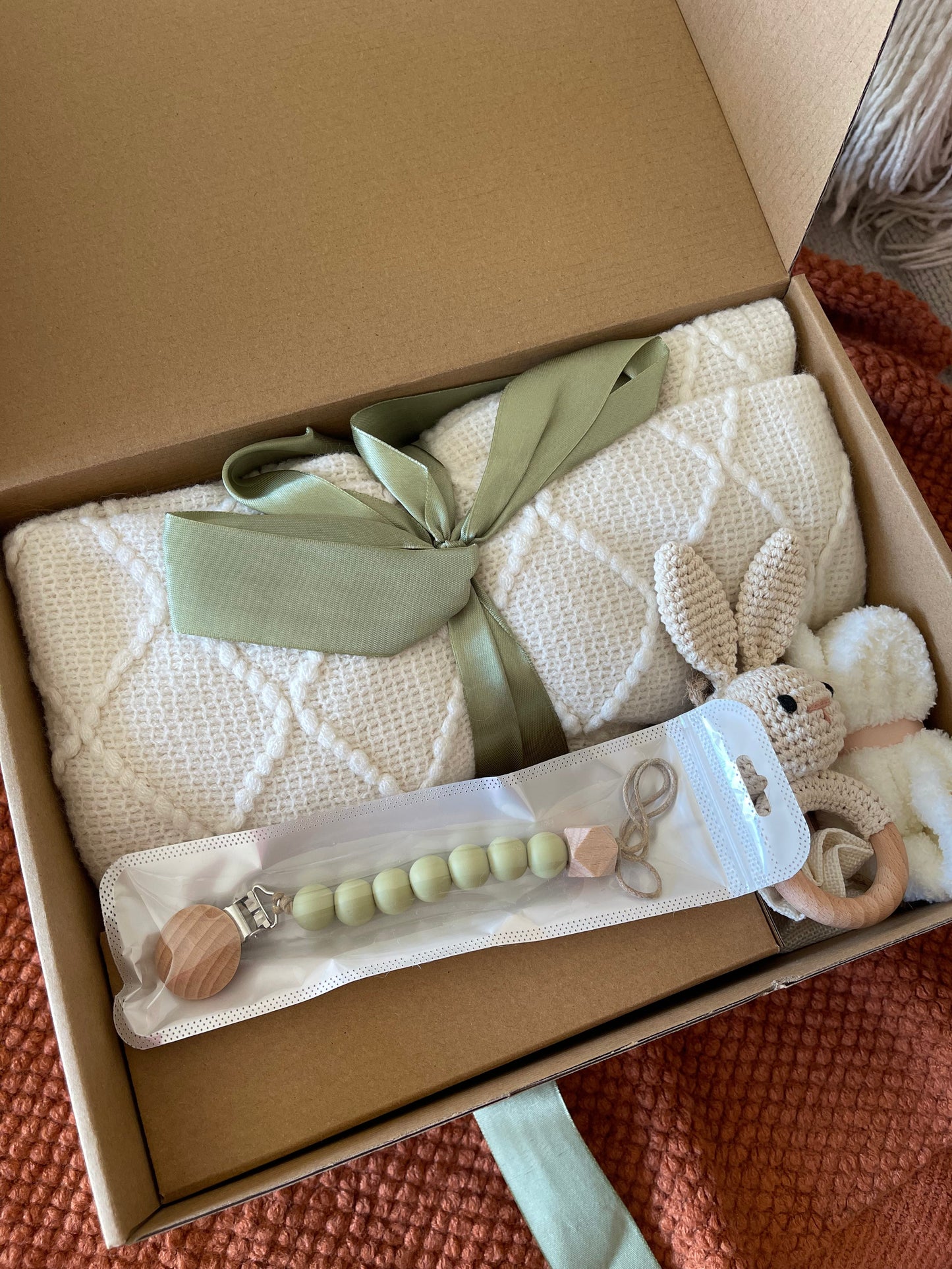 New Mom Care Package: Pink Box with Candle, Mama Mug & More - Ideal Baby Shower Gift