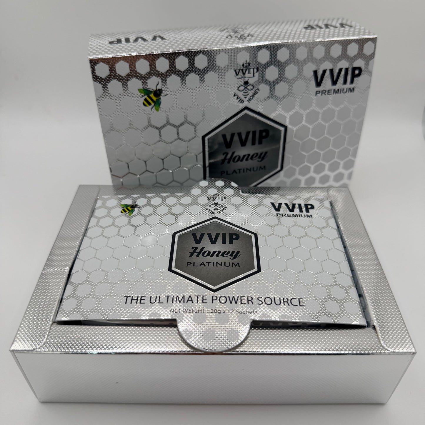 Platinum Honey — Pure Honey Sachets — 20g x 12 Pack