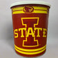 Iowa State Cyclones Gift Tin Basket - Savory or Sweet - Made in USA