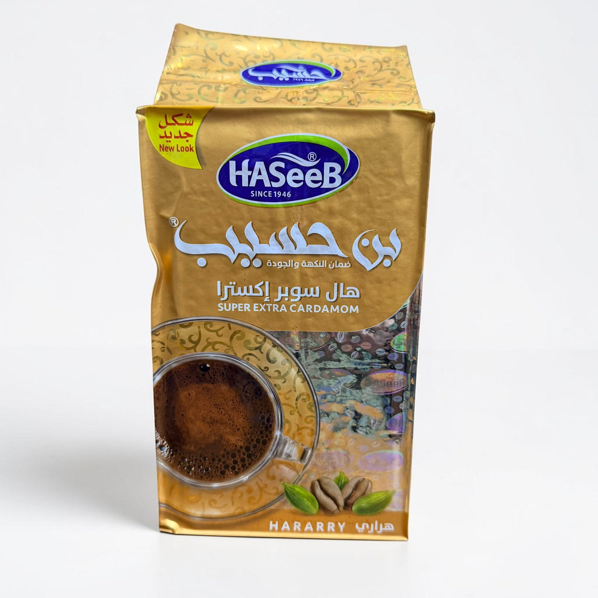 Haseeb Syria Cardamom Coffee Super Extra, 500g Pouch