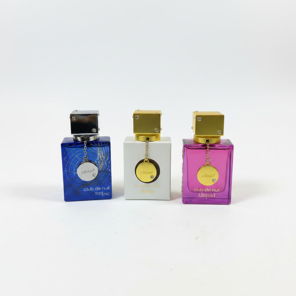 Armaf Club de Nuit Parfum Gift Set — Iconic + Impériale + Untold (3x30ml)