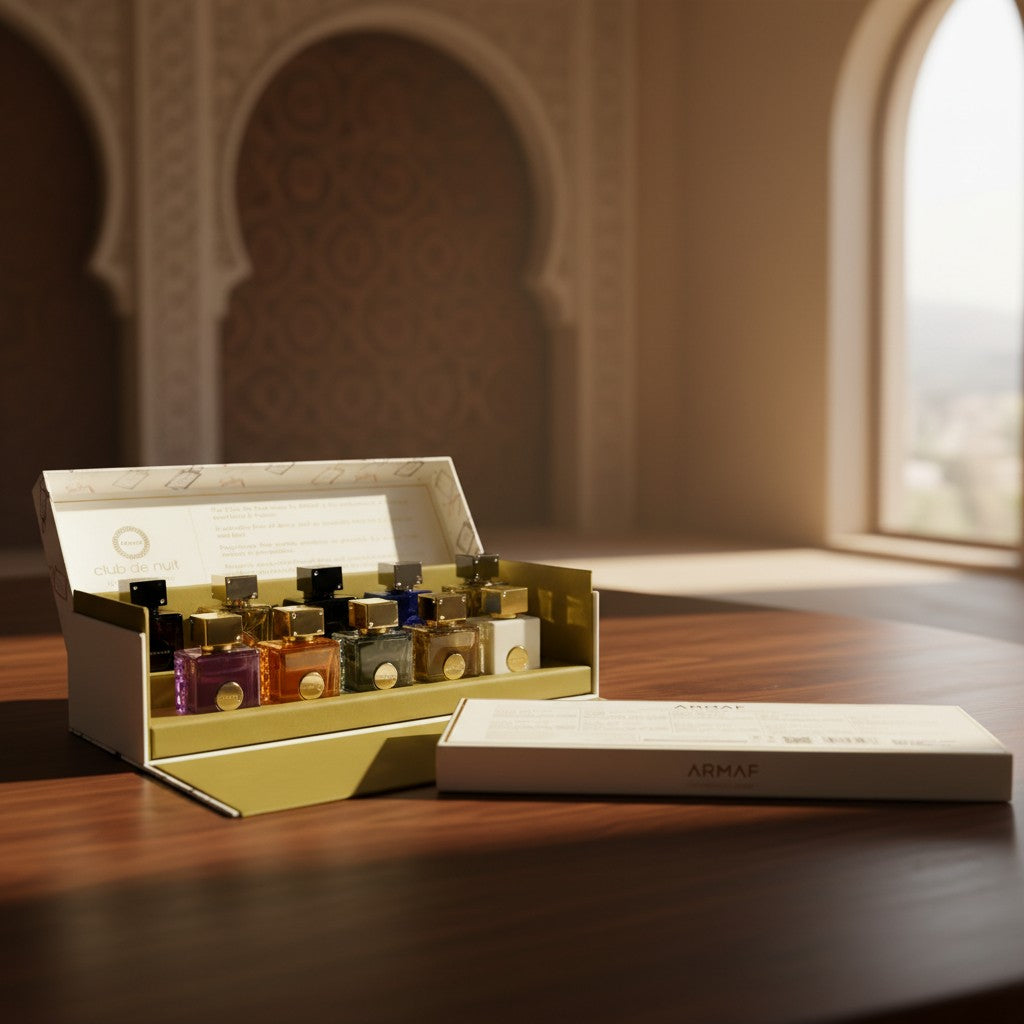 Armaf Club de Nuit Parfum Discovery Set — 10x5ml Complete Collection (w/ Maleka)