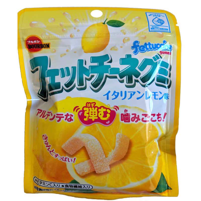Bourbon Japan Fettuccine Gummy Chewy Candy Various Flavors