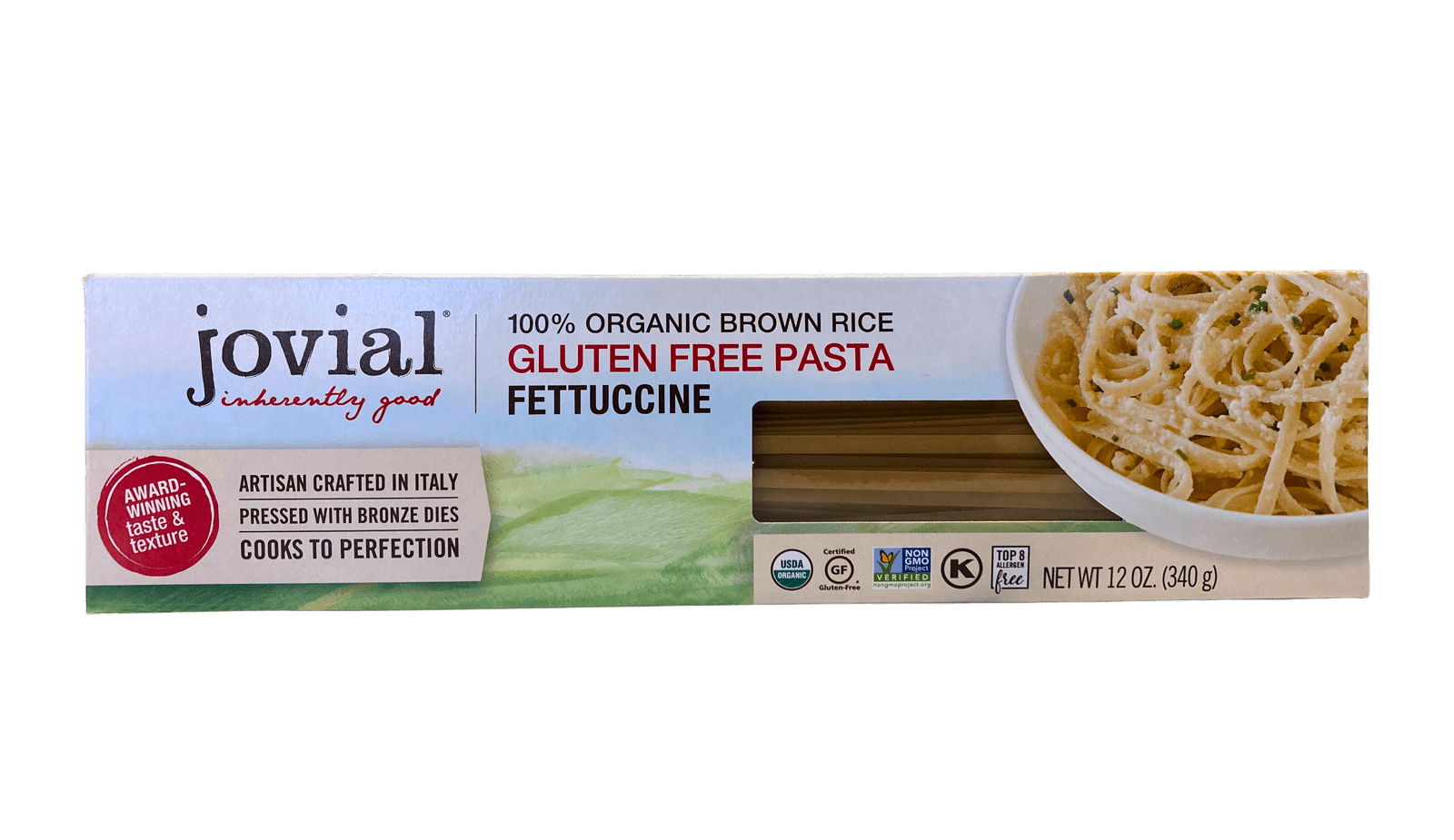 Fettuccine, Brown Rice, Organic, Jovial, Gluten-Free – Groceryeshop