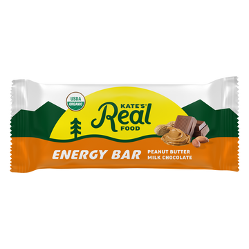 Kate's Real Food Peanut Butter Milk Chocolate Bars - 12 Count