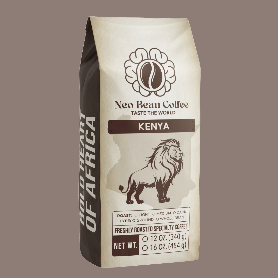 Kenya Freshly Roasted Single-Origin Specialty Coffee
