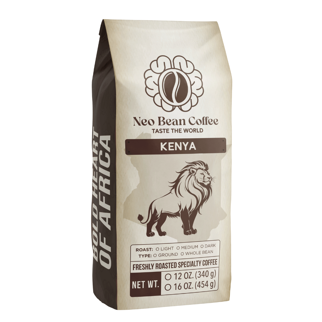 Kenya Freshly Roasted Single-Origin Specialty Coffee