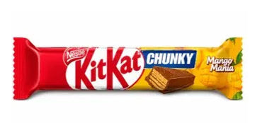KitKat Chunky Mango Mania – Limited Edition Mango Chocolate Wafer Bar (Dubai) **Heat Damaged**