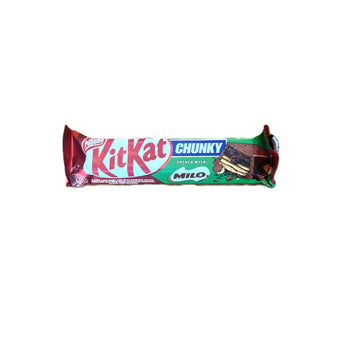 KitKat Chunky Milo Chocolate Bar – Wafer Bar with Milo Filling (Australia) Best By 28-February-2026