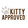 Kitty Approved Sticker