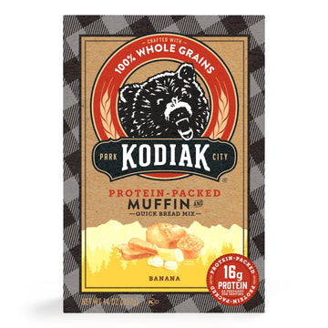 Kodiak Protein-Packed Banana Muffin And Quick Bread Mix, 14 Oz Box