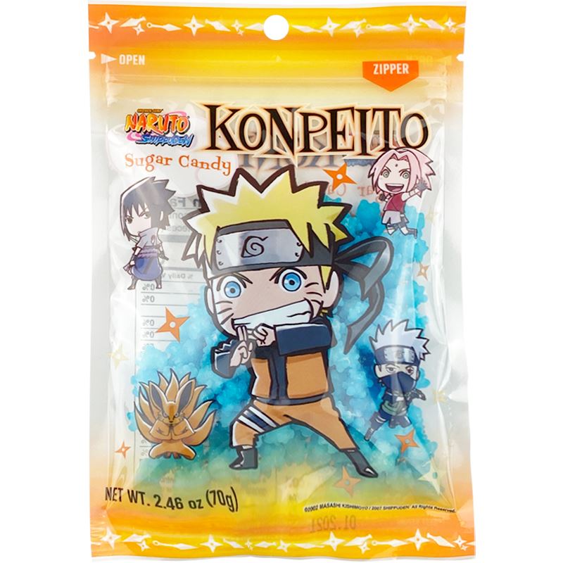 Konpeito Sugar Candy Naruto Shippuden Sakura Pineapple and Cider Flavors