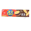 Korean Ritz Chocolate Sandwich Crackers – Sweet Chocolate Cream Filled Crackers (Korea)