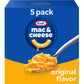 Kraft Original Mac N Cheese Macaroni And Cheese Dinner, 5 Ct Pack, 7.25 Oz Boxes