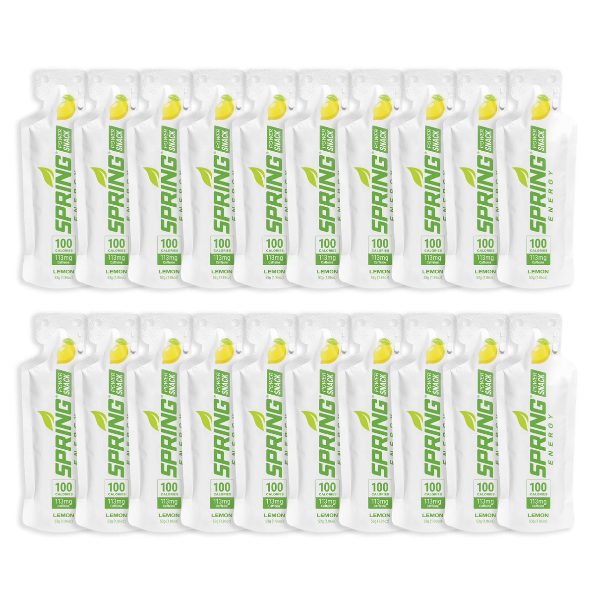 Lemon Power Snack with 113 mg of Caffeine 100 Kcal